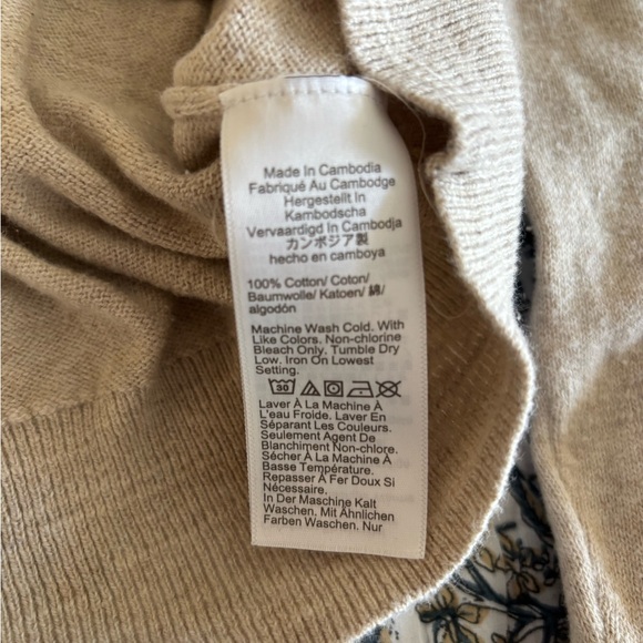 J Crew Raglan half-zip sweater size L - Picture 8 of 11